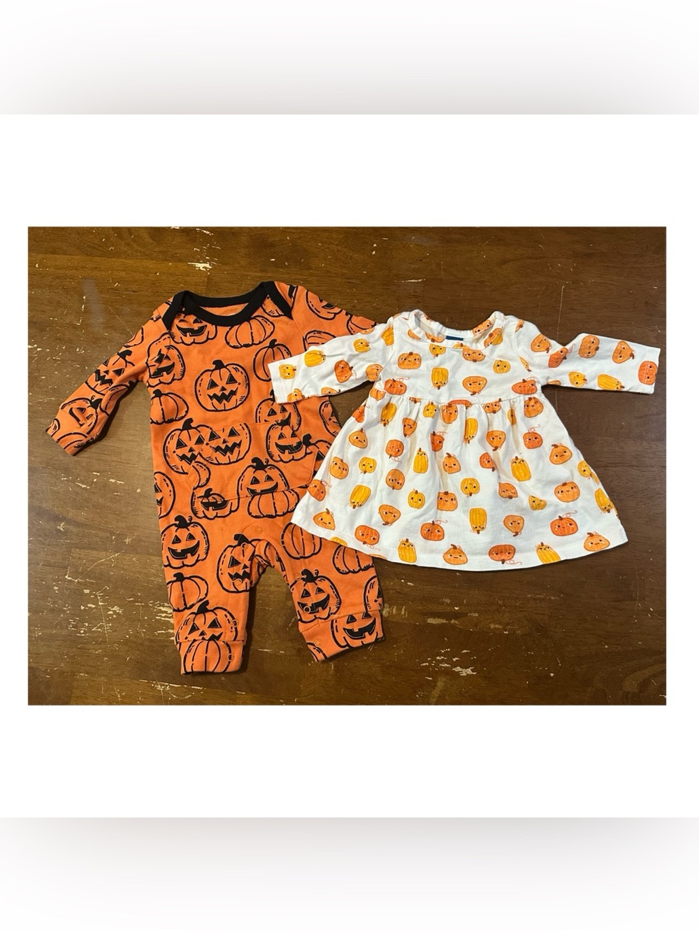 Halloween 2 Piece Bundle Size 0-3 Months